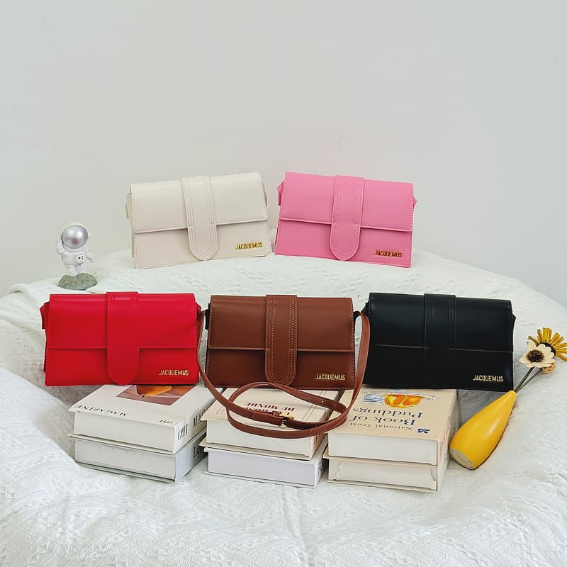 Women's Handbag 2025 New Style Minimalist Solid Color Tote Shoulder Crossbody Bag for Commute