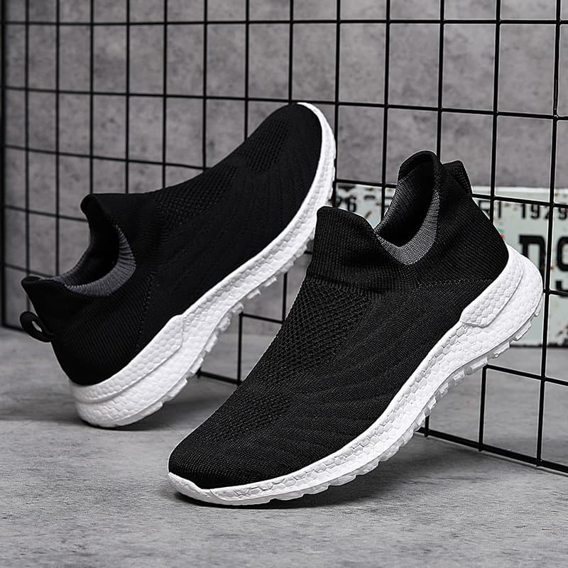Kasiwolf Manufacturer Large Size Simple Couple Socks Shoes Casual Shoes Knitted Shoes Outdoor Slip-On Shoes Men's Shoes