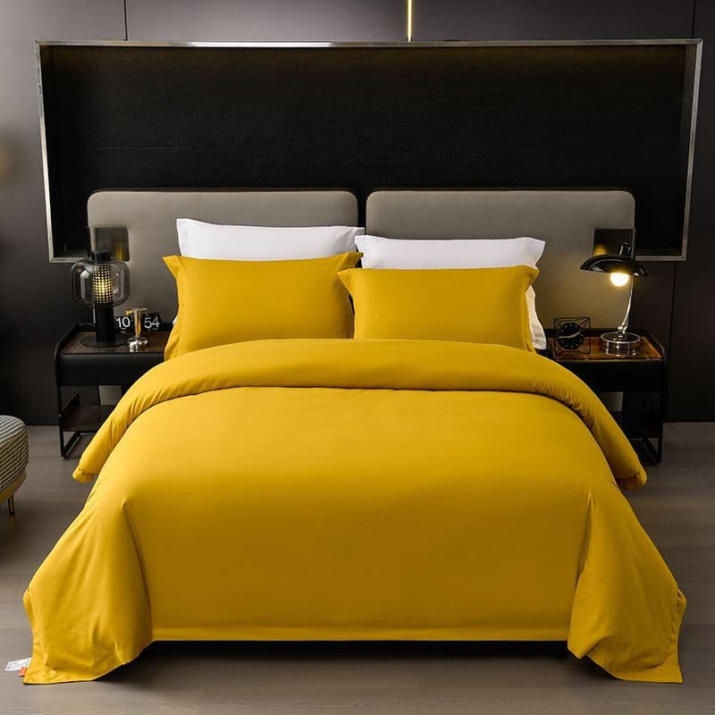 Hotel and Guesthouse Bedding Sets - Thickened Fitted Sheet, Pure White, Multi-Piece Sets for Guest Rooms, Wholesale from Factory
