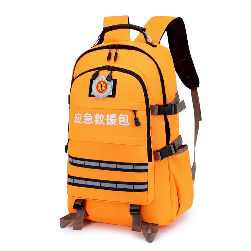 Emergency Disaster Relief Backpack Portable Family Safety Survival Kit Civil Defense Escape Supply Bag