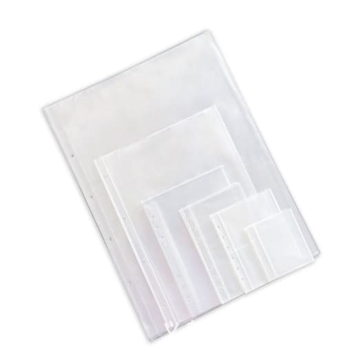 A5/A6/A7 card album refill pages multi-size photo insert pockets for 3-inch ultra HD transparent loose-leaves