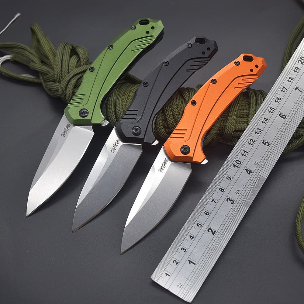 KERSHAW 1776OLSW Outdoor Folding Knife Pocket Knife Camping Survival Tool