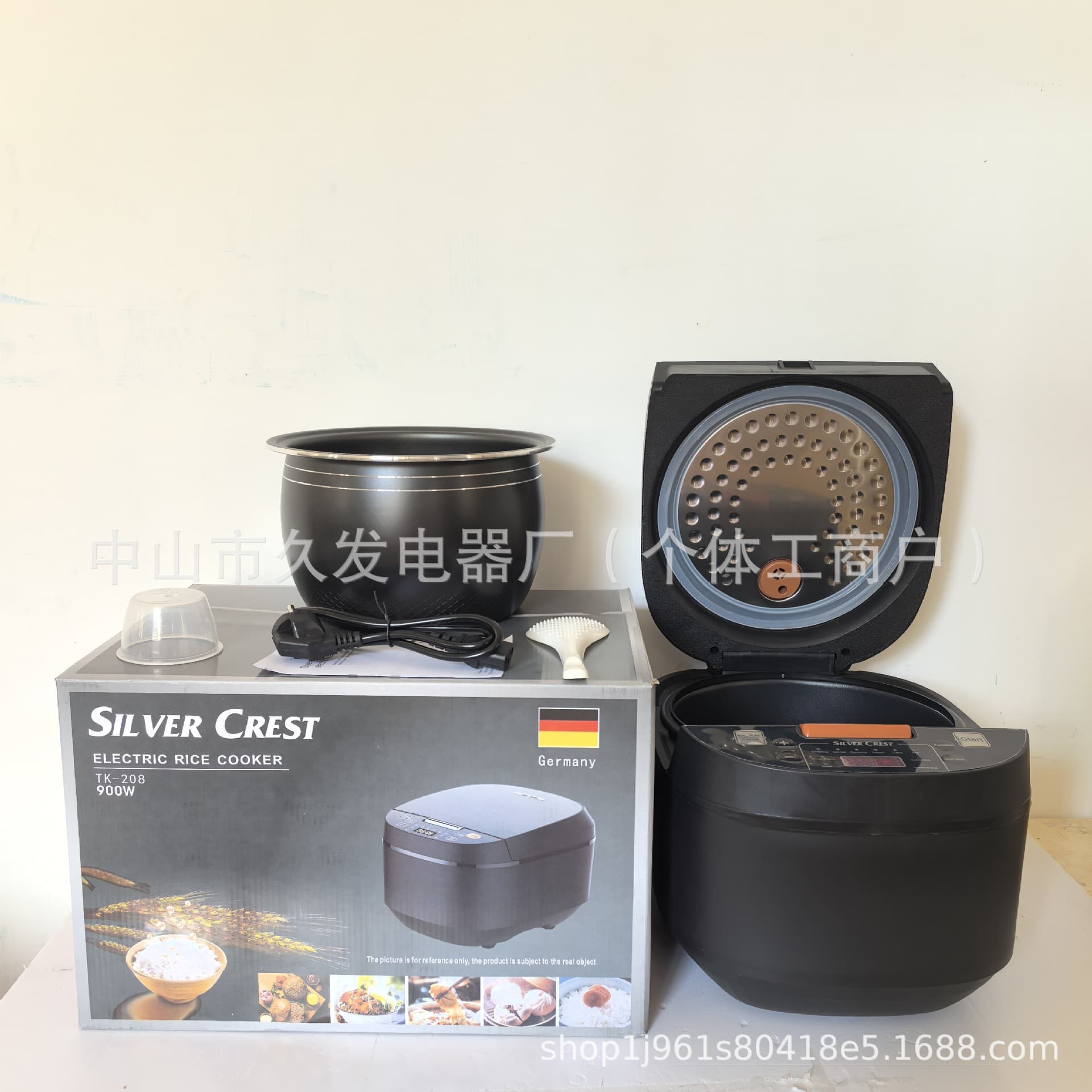 5L Rice Cooker, Smart Electric Rice Cooker, Large Capacity, Preset Timer, Cross-Border, UK/EU Plug
