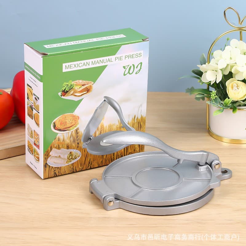 Cross-border wholesale Mexico aluminum alloy tortilla press tool corn tortilla machine dumpling wrapper press