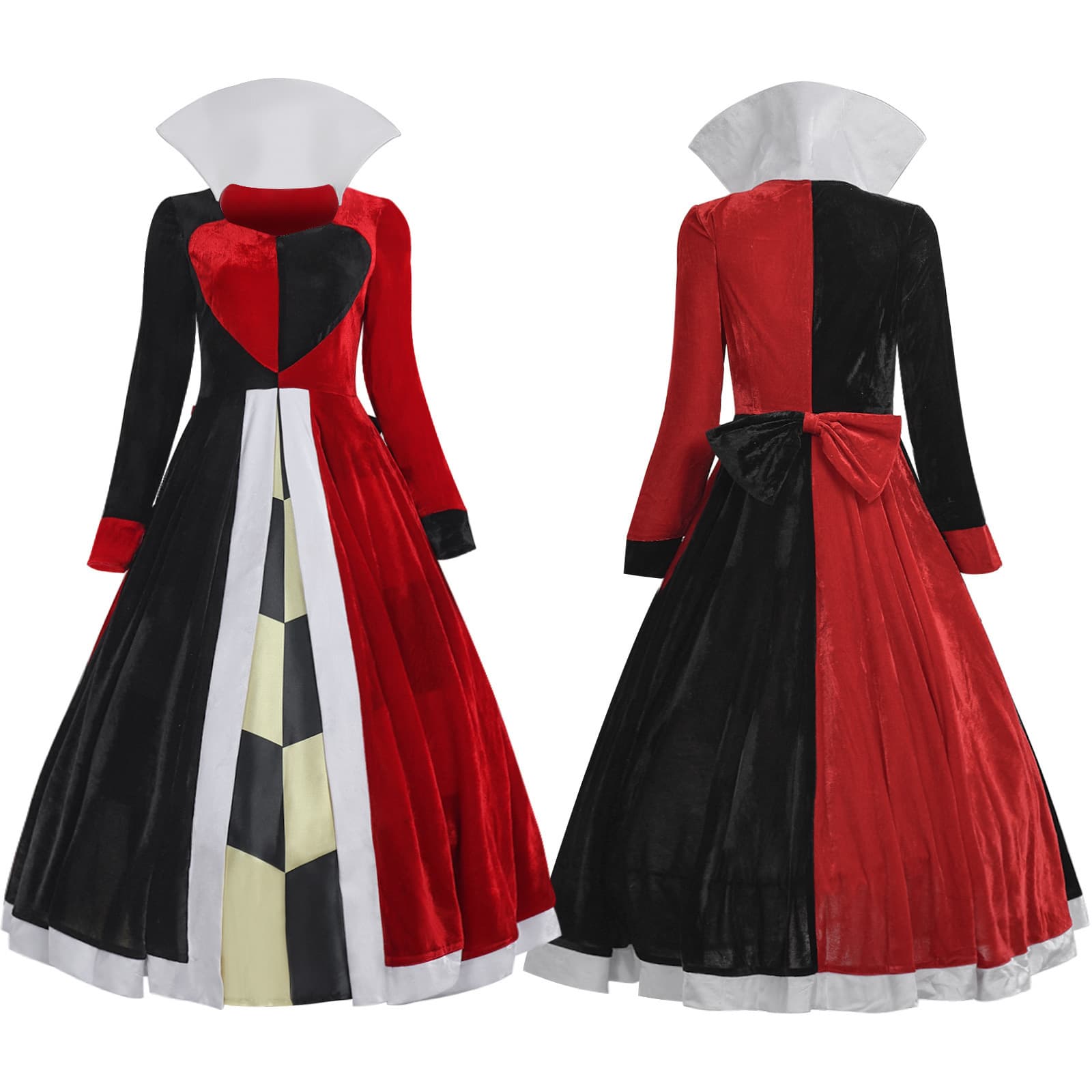 Halloween C costume source Alice in Wonderland Heart Red Queen cos costume Red Queen cosplay costume