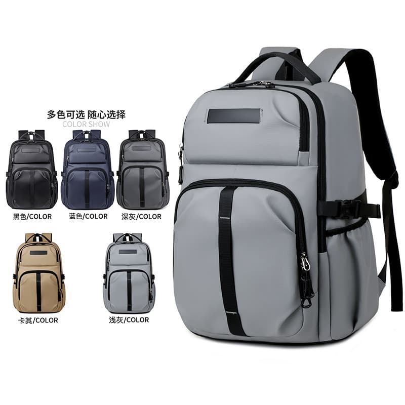 Business Travel Bag for Men, Business Trip and Travel, College Student Backpack, Casual Laptop Backpack, Premium Leather Feel