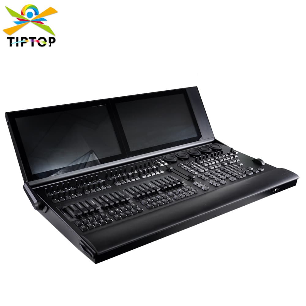 Factory Direct Wedding Stage Performance MA3 Lighting Console Studio Dual Screen PC Version Lighting Controller