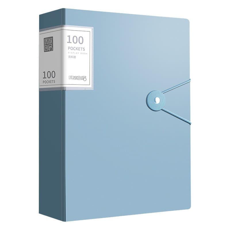 Office Folder Multi-Layer File Sub-Exam Paper Storage Bag Document Organizer Transparent Flip Pages
