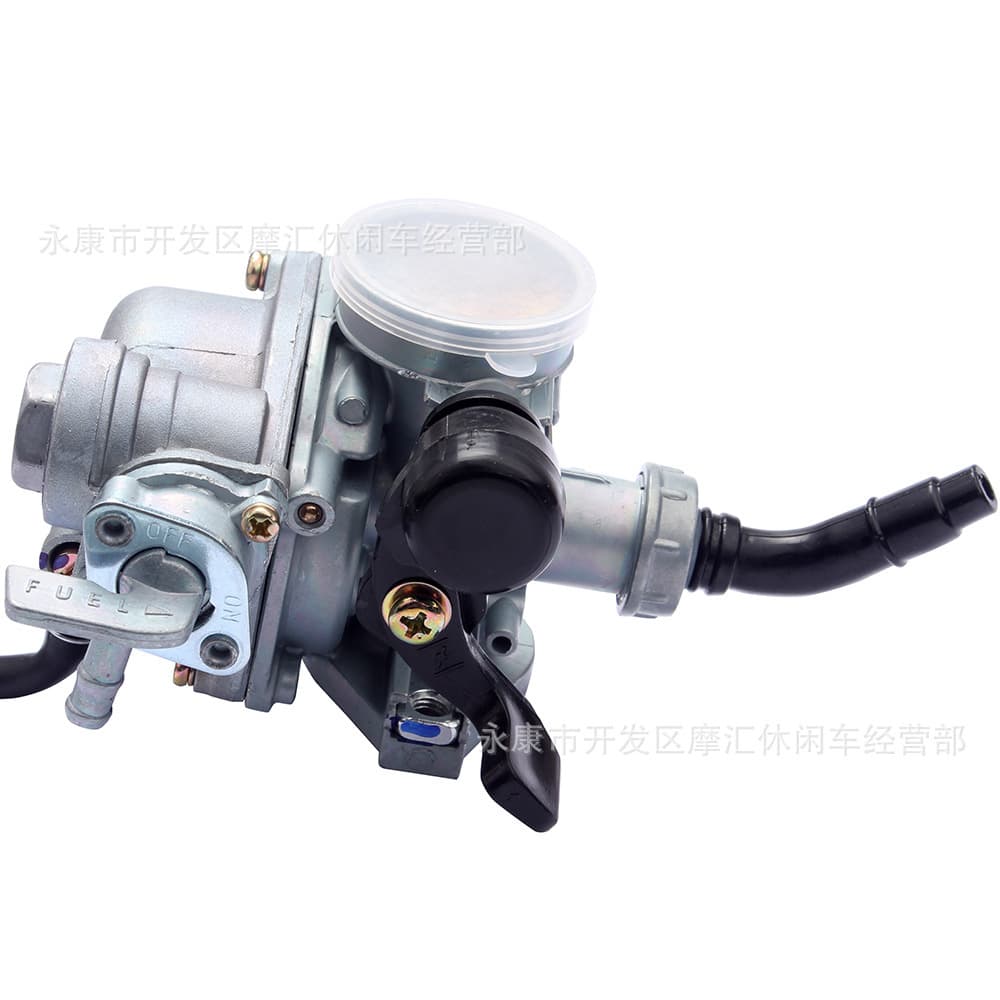 Off-Road Motorcycle ATV Sand Cart Parts 50 70 90 110CC Manual Choke PZ19 Carburetor with Switch