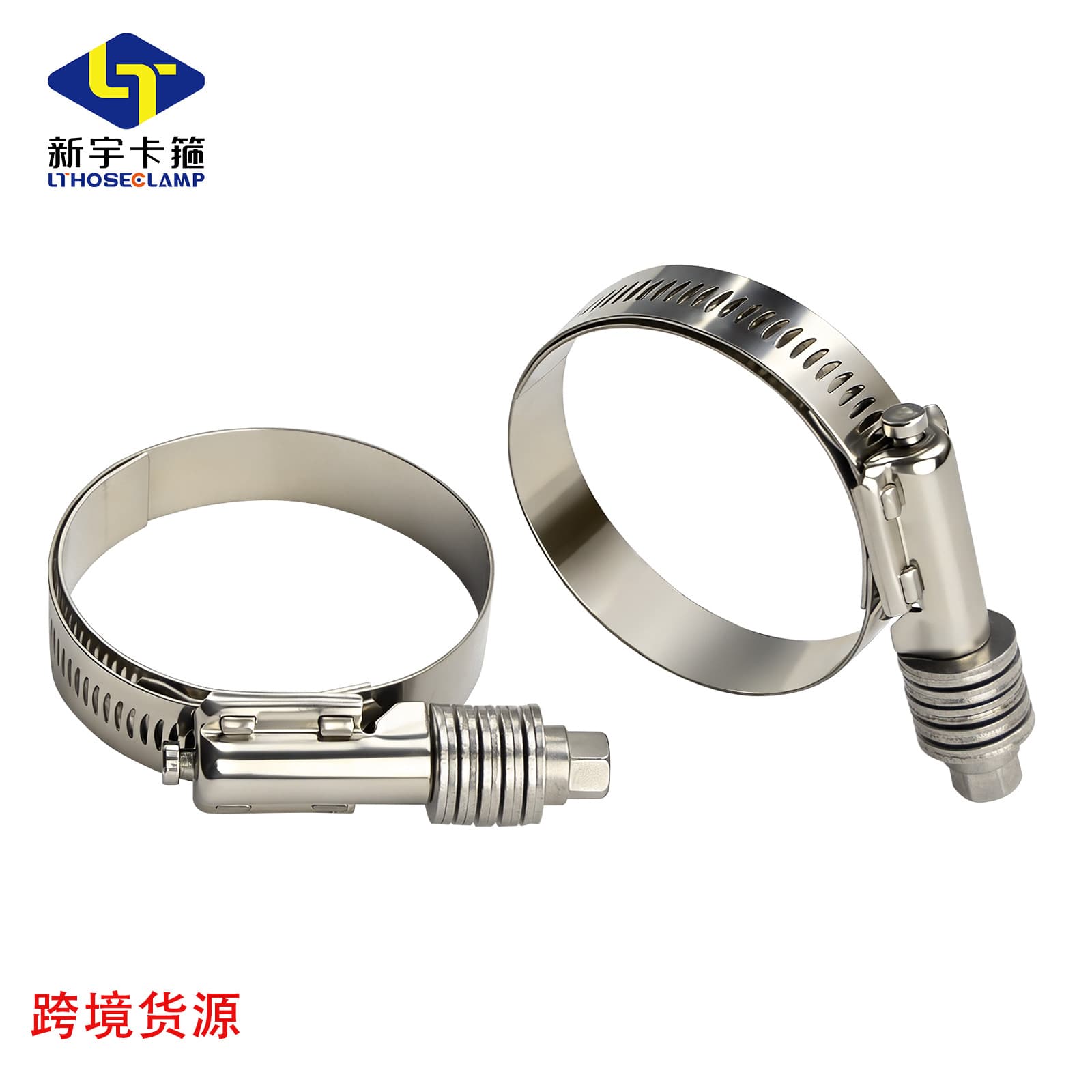 Factory Direct, Full 304 Stainless Steel American Heavy-Duty Clamp