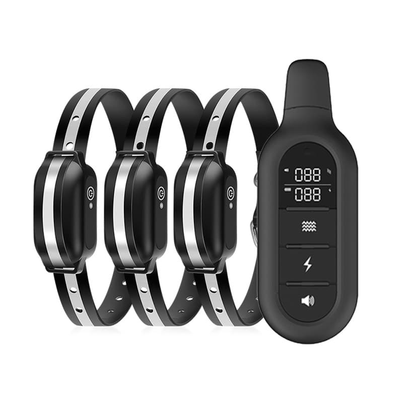 Intelligent remote control dog training device voice control bark stop dog training device Amazon electronic dog training supplies collar in stock