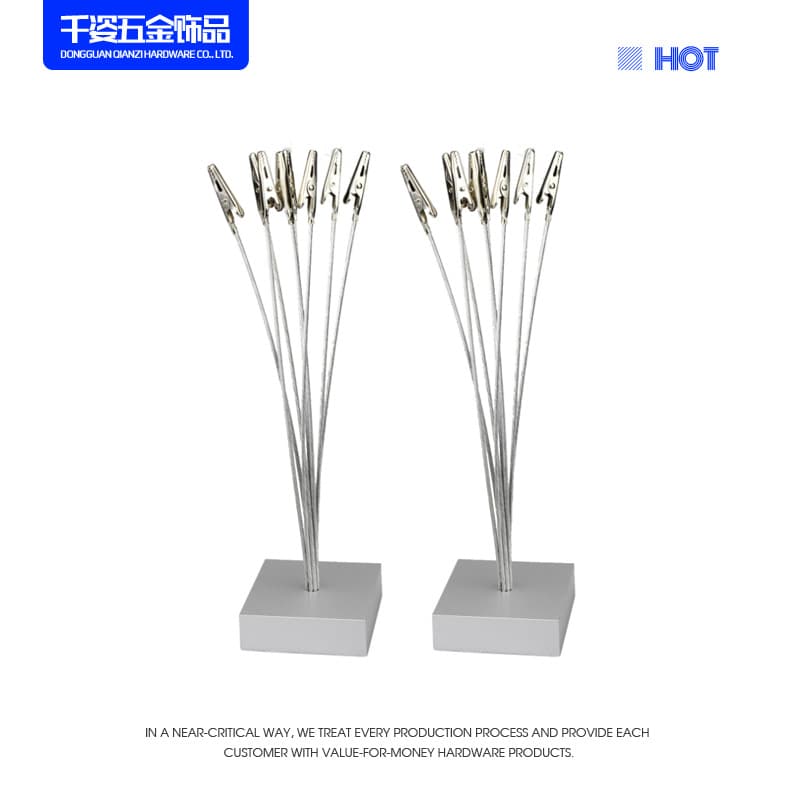 Eight-head memo clip stand photo holder multi-purpose long-tail message clip desktop label business card clip manufacturer wholesale
