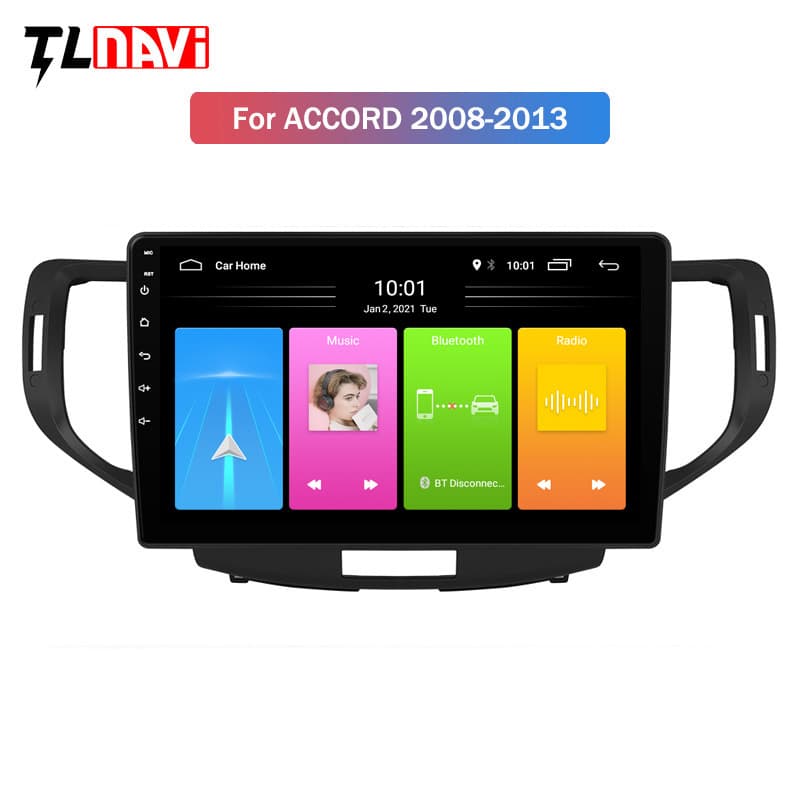 Cross-border product, compatible with Honda Spirior and Accord 8th generation 08-13 overseas version car DVD navigation