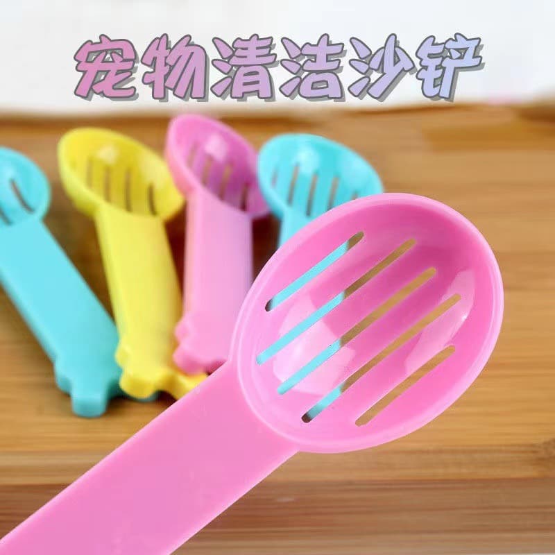 Hamster Sand Scoop Hourglass Bath Sand Scoop Urine Sand Block Mat Hourglass Cleaning Bathroom Scoop Bathroom Accessories