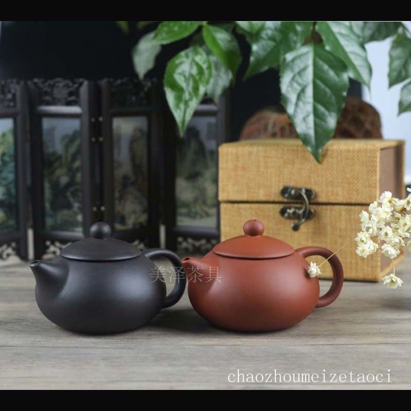 Chaozhou Manufacturer Wholesale 125ml Xishi Purple Clay Kung Fu Teapot, Supermarket Store Traffic Affordable Brewing Pot