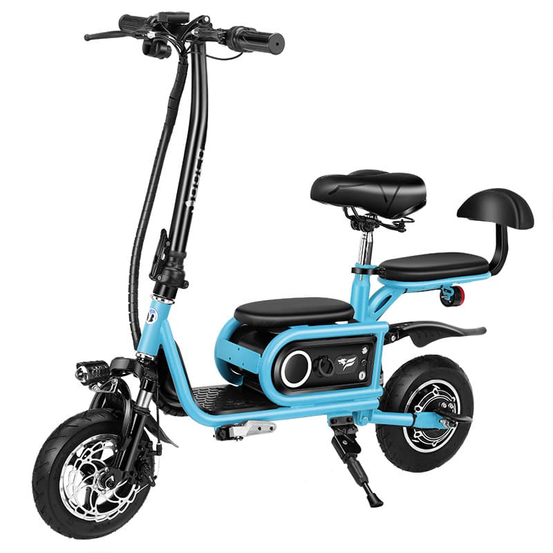Electric Scooter for Adults 10-Inch Outdoor Sports Lithium Battery Commuter Foldable Scooter Portable Lithium Battery Foldable