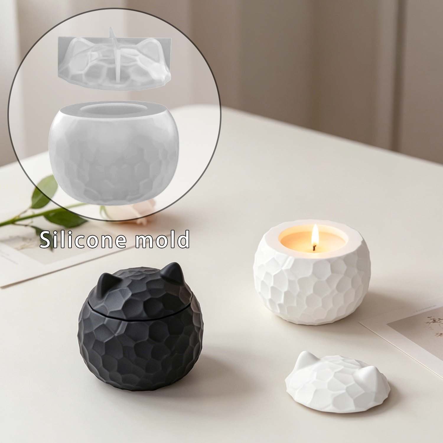 DIY Owl Storage Box Silicone Mold Desktop Owl Decoration Silicone Mold
