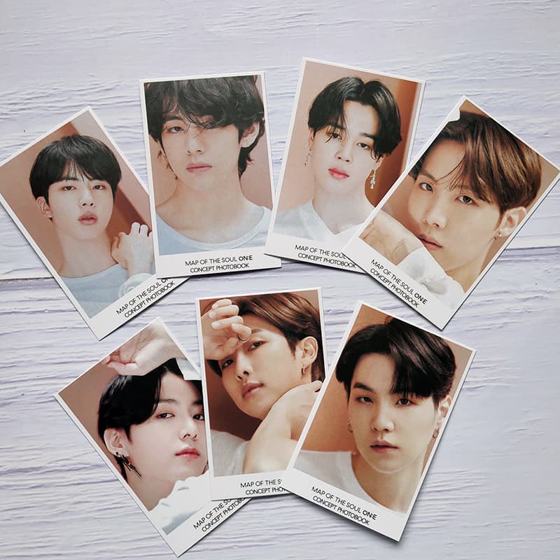 BTS "CONCEPT PHOTOBOOK" Same Style Photo Card Polaroid Card Lomo Card