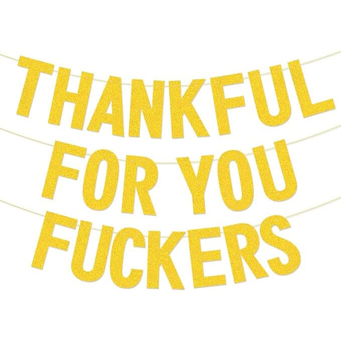 Thanksgiving Banner, Thanksgiving Banner Decoration, Fall Thanksgiving Party Decor, Indoor Home Thanksgiving