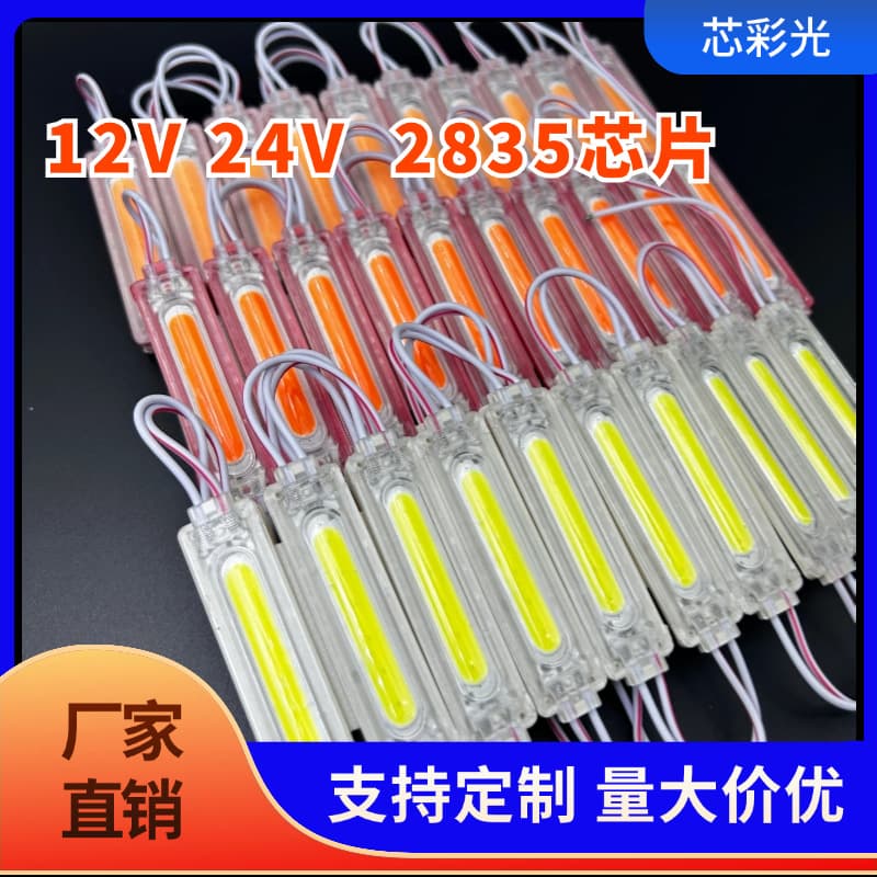 Transparent Cover Shell Cobled Module Waterproof Advertising Injection Light Source Advertising Light Super Module 12W