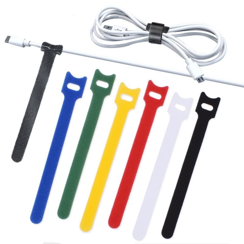 Cross-border hot selling wire storage cable organizer Velcro computer source network cable hub binding cable strap data cable tie
