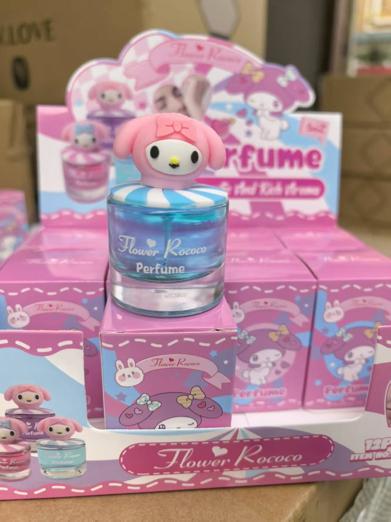 Cross-border TikTok Hot Selling Small Bottle Perfume 50ml Women Students Cartoon Perfume Gift Genuine Stock Wholesale Retail