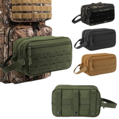 Cross-border new outdoor sports tactical waist bag military fan waist bag medical bag first aid bag multi-functional lightweight accessories