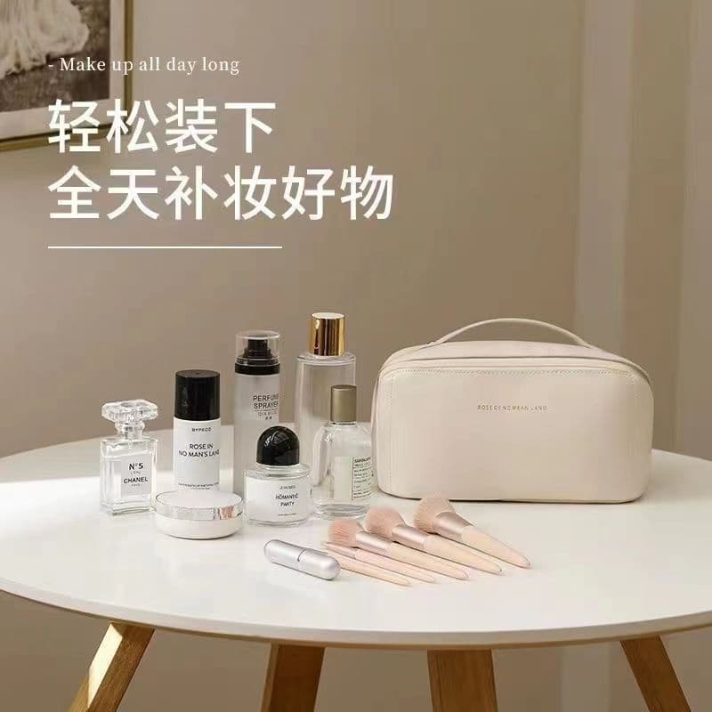 Wholesale Pillow Cosmetic Bag Large Capacity Portable Ins High-End Travel Toiletry Organizer for Cosmetics and Skincare