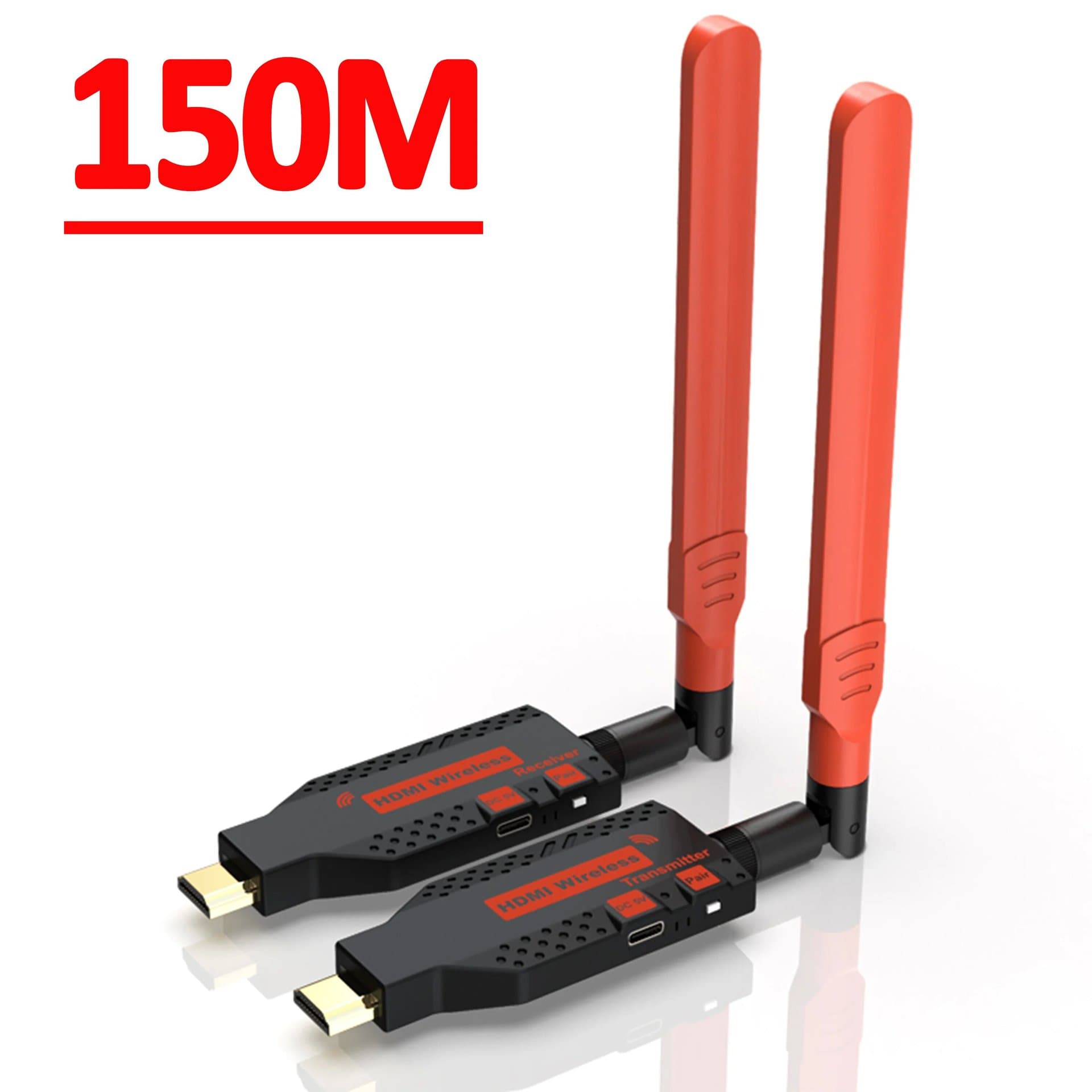 Wireless HDMI Extender Video Transmitter Receiver PS4 Laptop