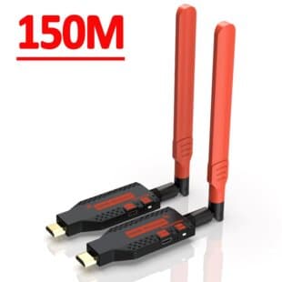 Wireless HDMI Extender Video Transmitter Receiver PS4 Laptop