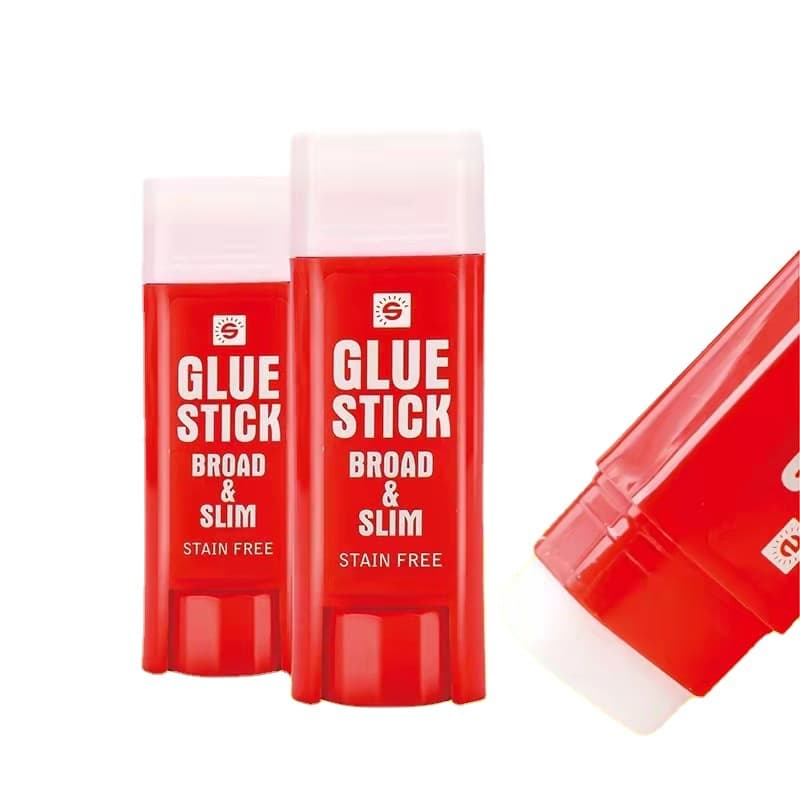Solid Glue Stick Rectangular Strong Adhesive Glue Stick Sunlight Angel Glue Stick 18g Twist-Up