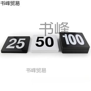 Plastic Number Card Table Number Holder Name Card Restaurant Table Number Stand Seat Number
