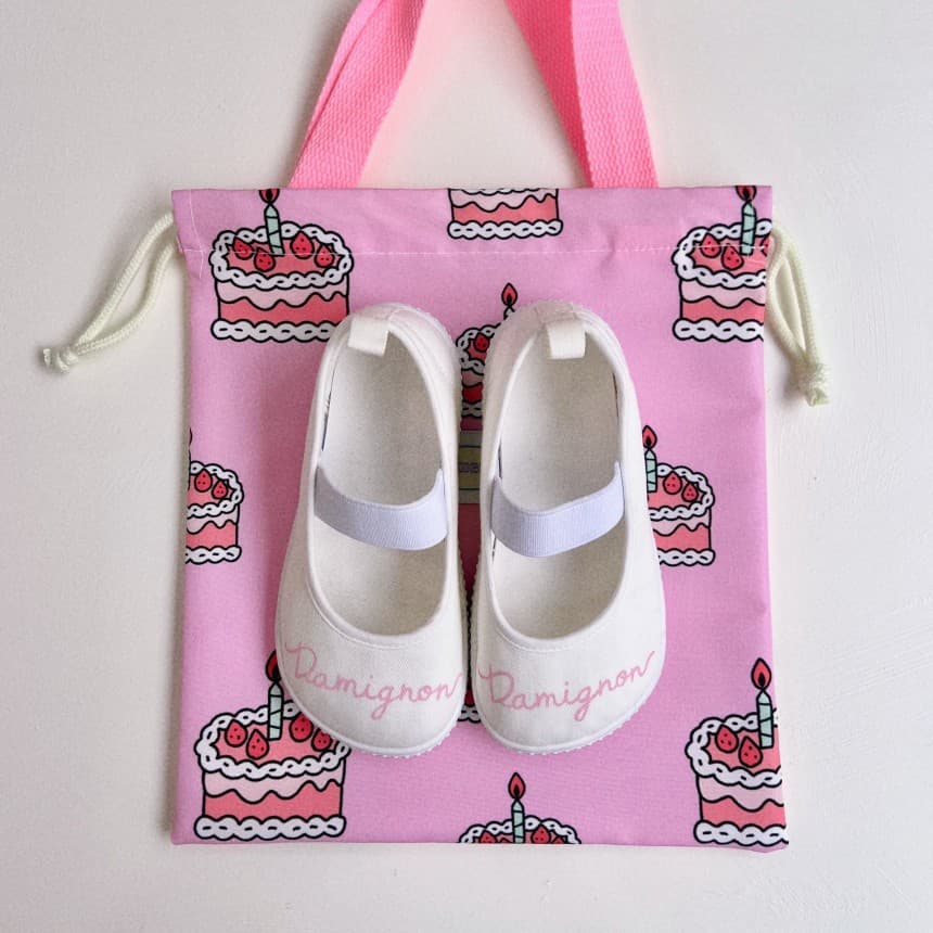 Cartoon Periphery Single Shoulder Tote Bag Shoe Storage Bag Waterproof Stain-resistant Outdoor Home Shoe Cover Dustproof