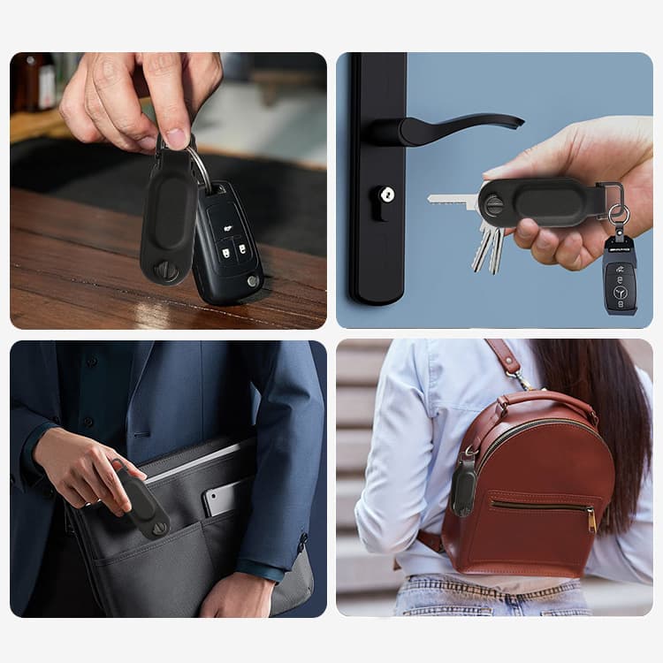 Google iOS Dual System Protective Case Keychain Clip Backpack Storage Tracker Anti-Loss Ultra-Long Standby