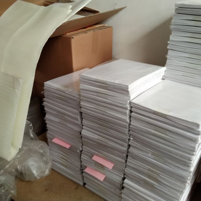 Stamp Collection Album High-White A4 Size 100 Sheets Single-Sided Double Protection Inner Pages 1 to 7 Rows, Customizable Combinations Drop Shipping