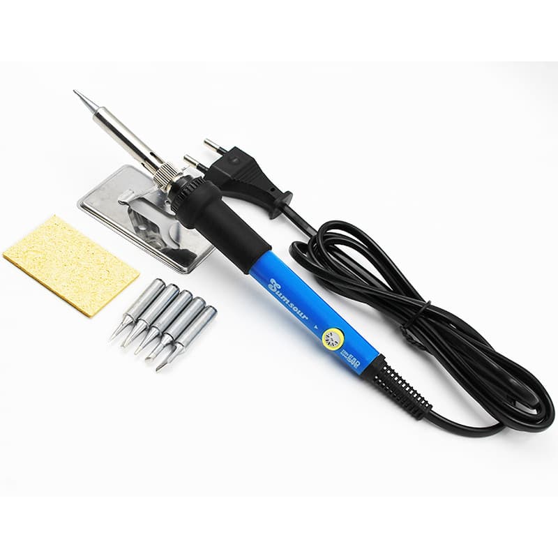 60W Adjustable Temperature Soldering Iron Kit, Constant Temperature Soldering Iron, Welding Tool, Electric Soldering Gun
