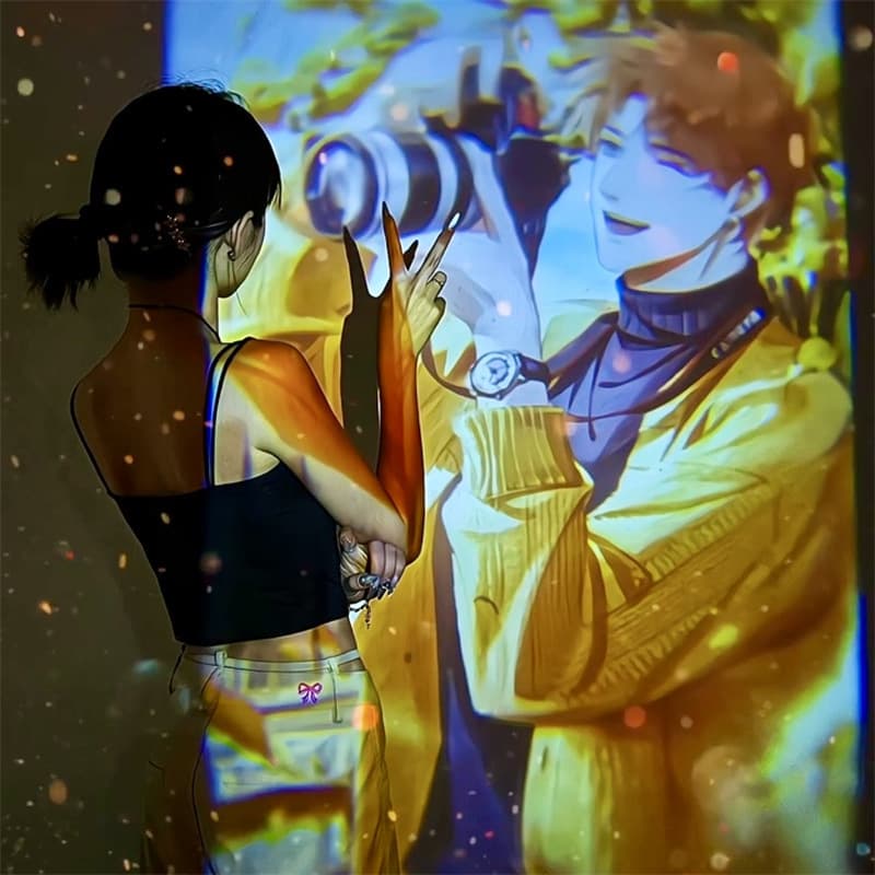 Love and Deepspace Light and Night Love Outside the World Otome Game Projection Lamp Bedroom Mini Decorative Anime Light