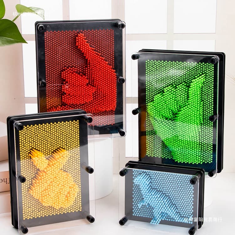 3 three-dimensional variety of needle-painted three-dimensional hand-printed face creative gift toys