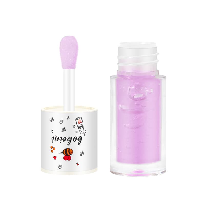 Baibeini Honey Lip Oil moisturizes, repairs, reduces lip lines, plumps lips, prevents dryness, and acts as a lip balm or lip mask.