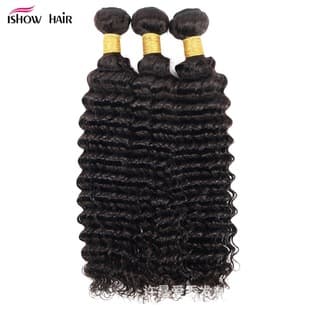 12A Smooth Hair Weft Deep Wave Human Hair Bundles Real Human Hair European and American Style Hair Extensions