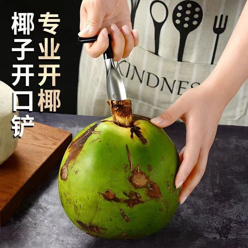Coconut Opener Stainless Steel Hole Punch Shell Tool Coconut Piercer Flesh Extractor Wholesale