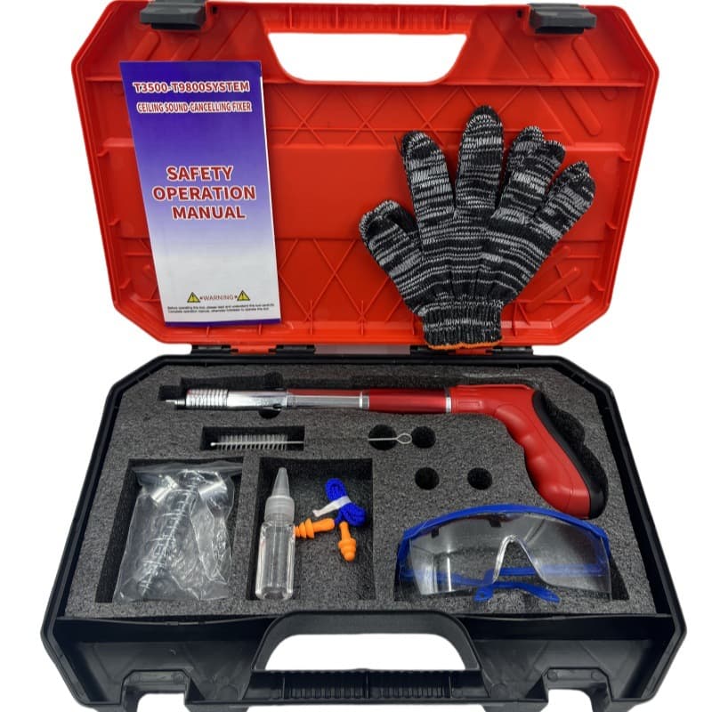 Mini Powder-Actuated Nail Gun for Ceiling, Sound-Reduced, Cable Tray and Electrician Nailer for Wall Fastening