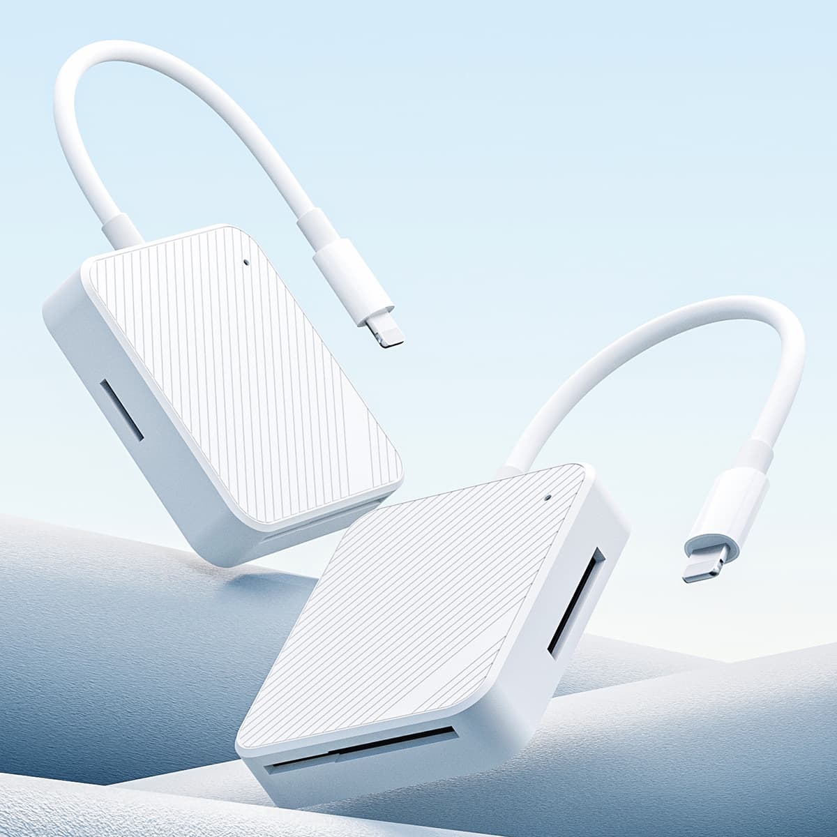 Shumeng SM XD SD M2 4-in-1 Phone OTG Card Reader for Camera Cards, Supports Phone and Tablet Transfer