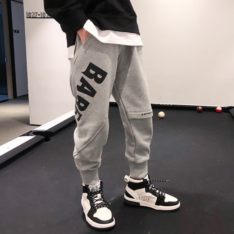 Boys' Trendy Pants Spring/Autumn 2024 New Style Casual Trousers for 6-10 Year Old Kids