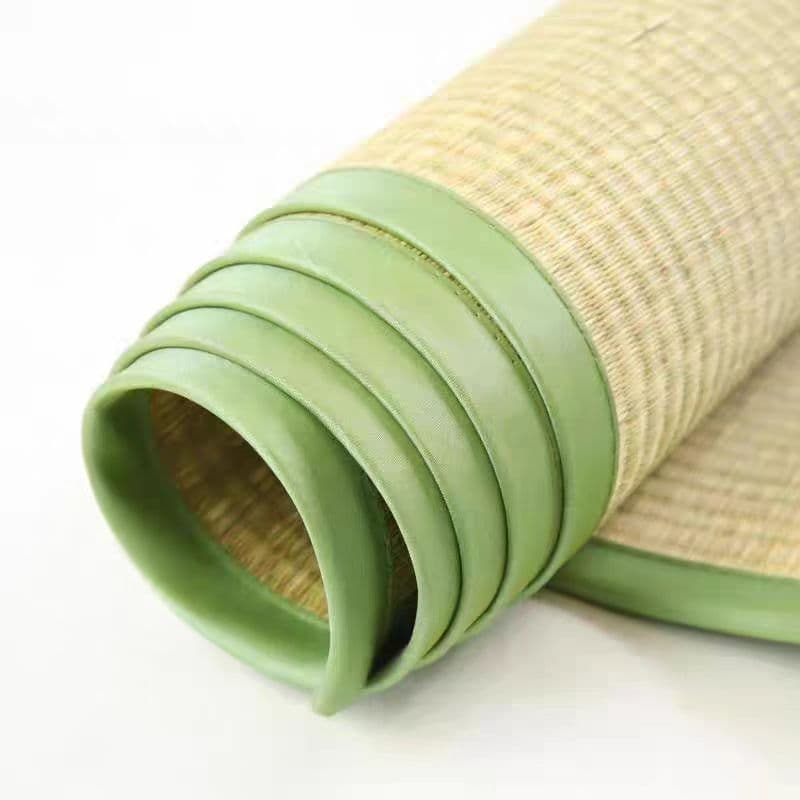 Traditional cool grass mats, household rattan mats, foldable bamboo mats in 1.8m and 1.5m sizes, student dormitories, 90 manufacturers direct sales.