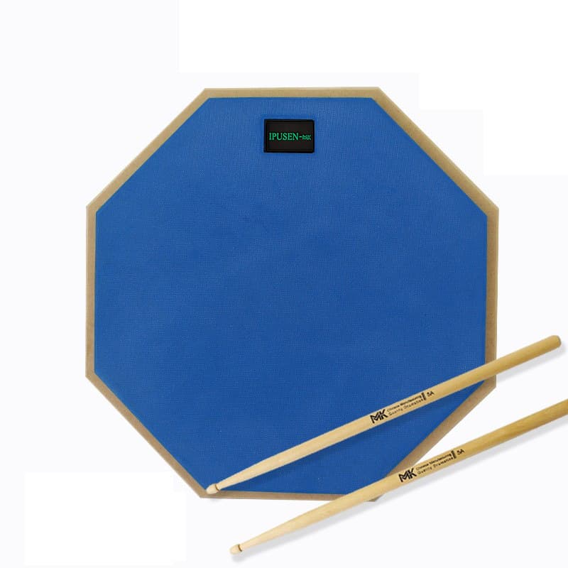 Taiwan MK 12-inch Practice Pad Drum Set for Drum Kit, Jazz Drum Practice Pad, Percussion Pad for Beginners