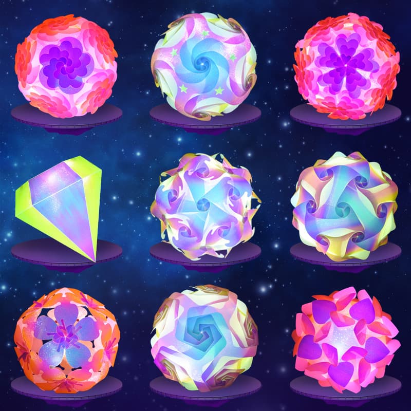 New Mid-Autumn Lantern LED Lantern Lantern Lantern Children's Frosted Laser Colorful Fluorescent DIY Handmade Portable Lamp