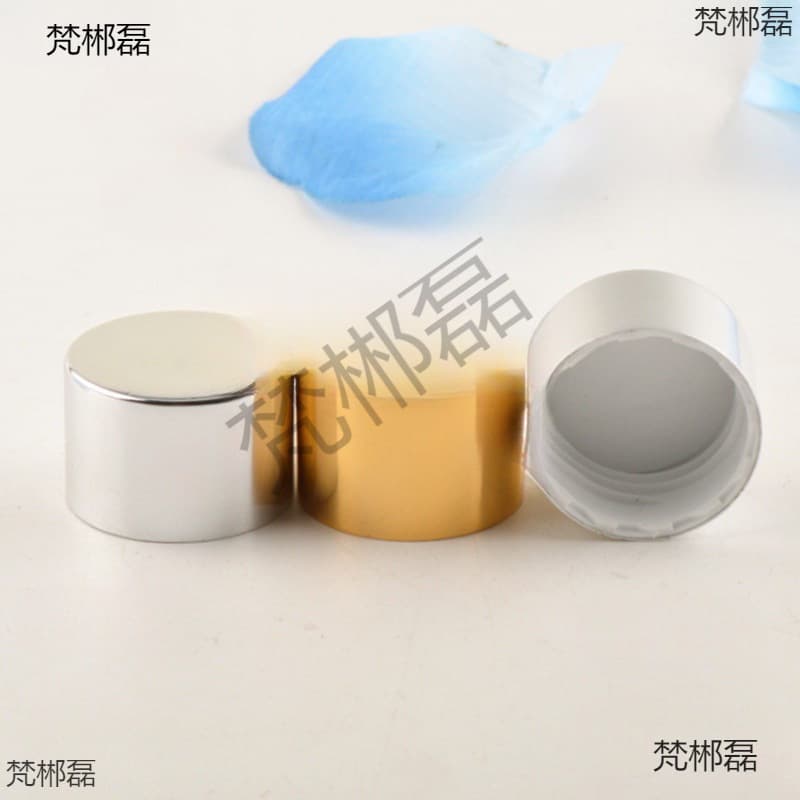 24 Teeth 20 Teeth 28 Teeth Electro-Aluminum Gold Silver Screw Cap Hydrosol Bottle Cap Screw Cap Essential Oil Lotion Cap