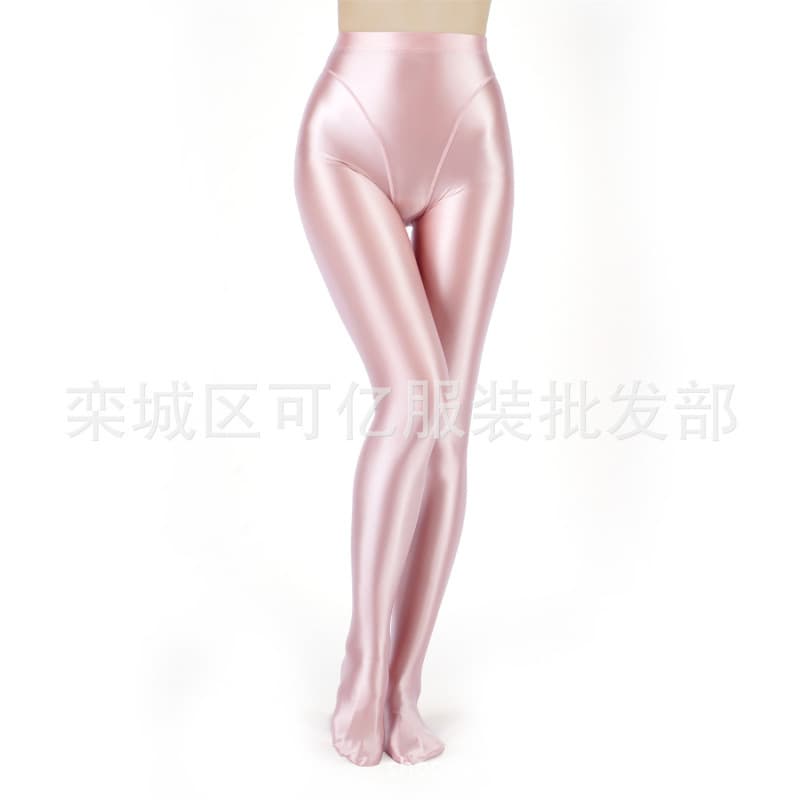 Shiny Smooth Seamless T-Back Tights Pantyhose Sexy European American Cross-border Amazon eBay 7046