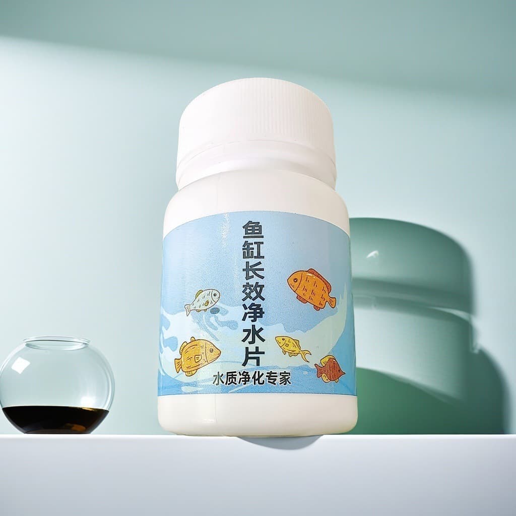 Aquarium Long-lasting Water Purifying Tablets, Water Quality Purifier, No Water Change Needed, Clear Water Tablets, Fishkeeping Water Purifier